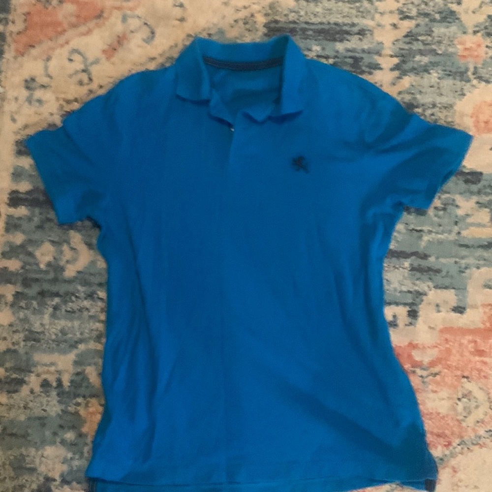 Express Medium Pique Polo - Pacific Ocean Blue